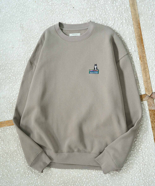 トレーナー スウェット 限定展開　FREAK'S STORE OUTDOORS アニマル 刺繍 ワンポイント スウェット レディース | FREAK'S STORE | 21