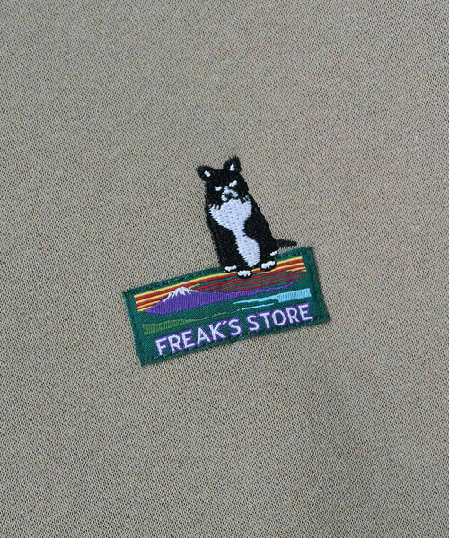 トレーナー スウェット 限定展開　FREAK'S STORE OUTDOORS アニマル 刺繍 ワンポイント スウェット レディース | FREAK'S STORE | 22