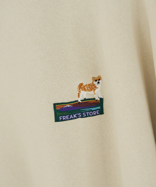 トレーナー スウェット 限定展開　FREAK'S STORE OUTDOORS アニマル 刺繍 ワンポイント スウェット レディース | FREAK'S STORE | 25