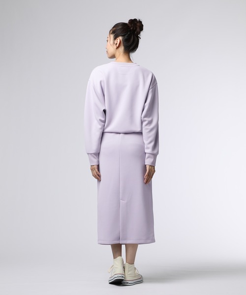 ワンピース 「WOMEN」クルーネック ロングワンピース_7