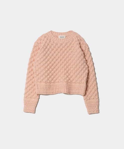 「beautiful people」 長袖ニット 36 ネイビー レディース_画像5