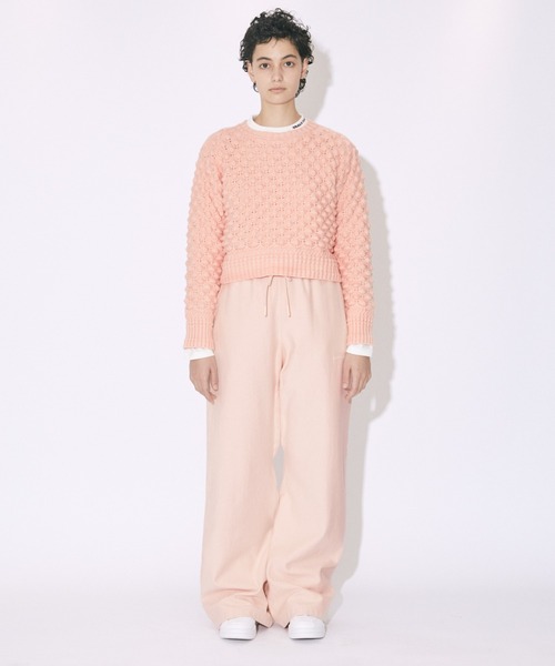 「beautiful people」 長袖ニット 36 ネイビー レディース_画像6