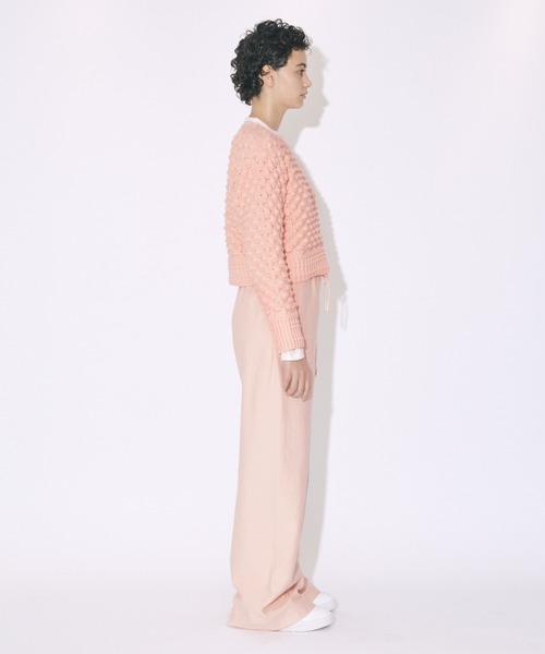 「beautiful people」 長袖ニット 36 ネイビー レディース_画像7