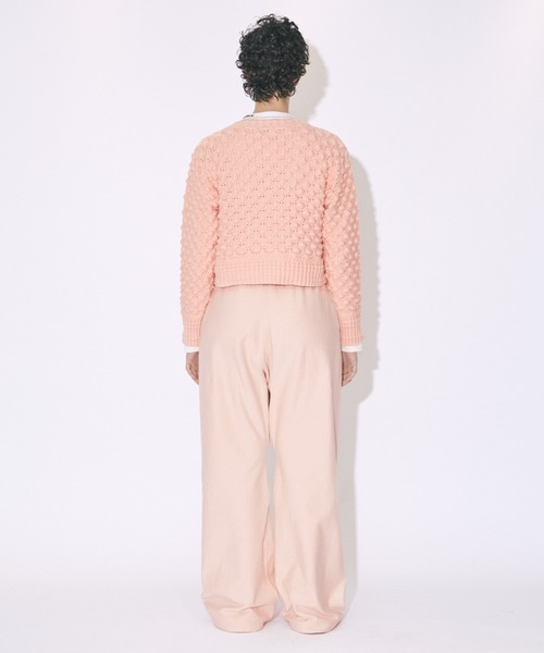 「beautiful people」 長袖ニット 36 ネイビー レディース_画像8