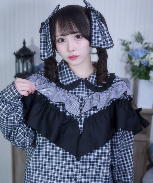 Whinny ブラウス シャツ Whinny/「セットアップ可能♪」ごきげんぁまぁ