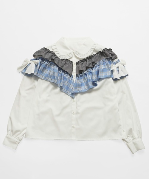 Whinny ごきげん　ブラウス　スカート　セット Whinny ブラウス シャツ Whinny/「セットアップ可能♪」ごきげんぁまぁ