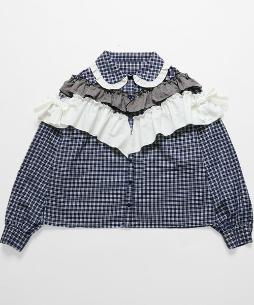 Whinny ごきげん　ブラウス　スカート　セット Whinny ブラウス シャツ Whinny/「セットアップ可能♪」ごきげんぁまぁ
