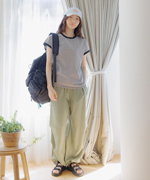 niko and…（ニコアンド） パンツ FREE ブルー レディース : ZOZOTOWN