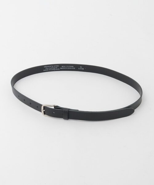 HADDON&amp;JONES レザーベルト　ブラック zz-M0153EBT101_8-1.jpg?1751020778