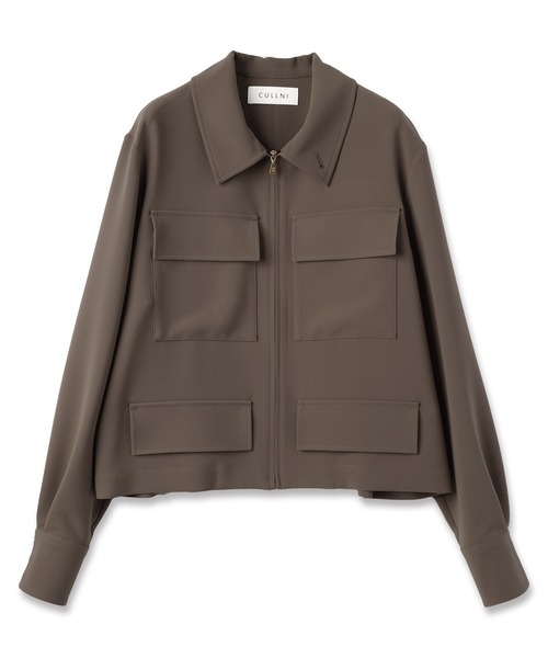 クルニ　ブルゾン セール】【CULLNI/クルニ】スタンドZIPブルゾン（ブルゾン）｜CULLNI