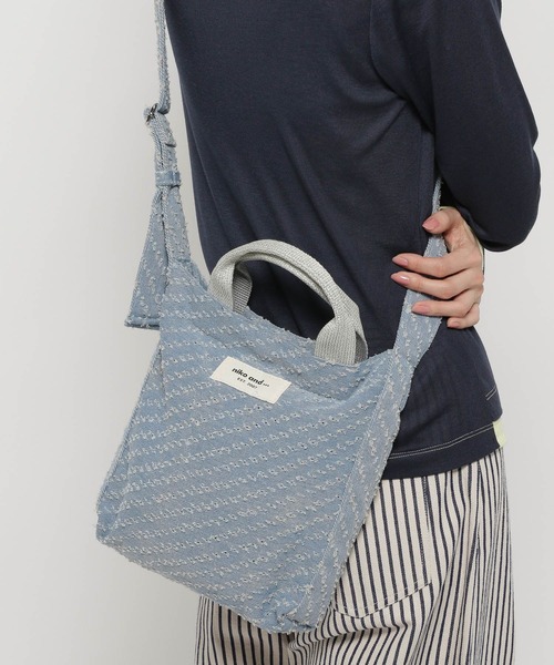 agnes b.（アニエスベー） トートバッグ チェック ラージ トートバッグ