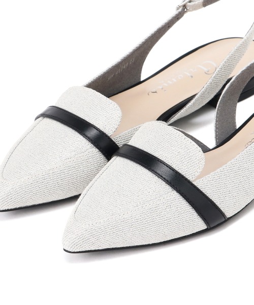 「artemis by DIANA」 フラットサンダル 24.5cm ブラック レディース_画像5