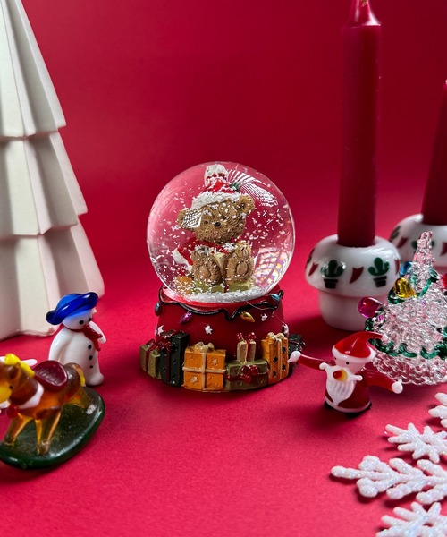 CALIFORNIA OUTFITTERS インテリア 10E9 クリスマス スノードーム