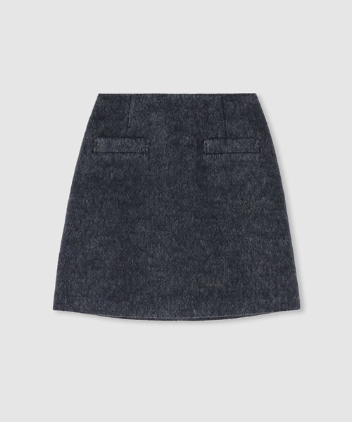 allureville（アルアバイル） スカート モヘヤシャギーミニスカート