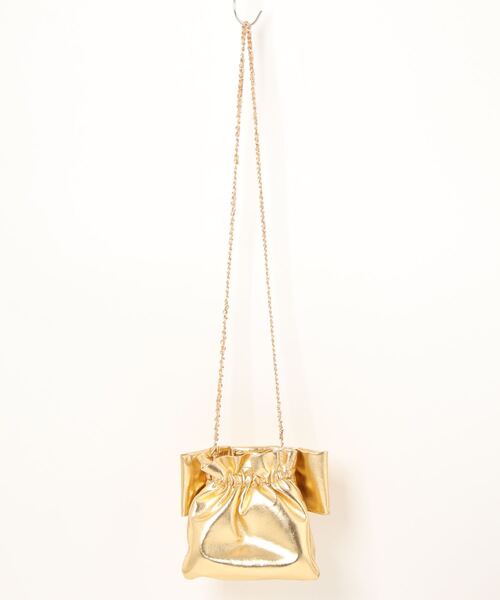 「kakatoo」 ショルダーバッグ FREE ゴールド レディース_画像2