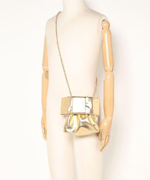 「kakatoo」 ショルダーバッグ FREE ゴールド レディース_画像7