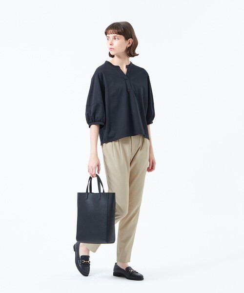 「MACKINTOSH PHILOSOPHY」 半袖カットソー 38 オフホワイト レディース_画像3
