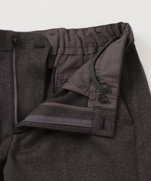 EDIFICE（エディフィス） スラックス コットン/ウール ジャージー