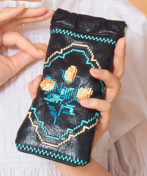 Casselini（キャセリーニ） サングラス 刺繍サングラスケース
