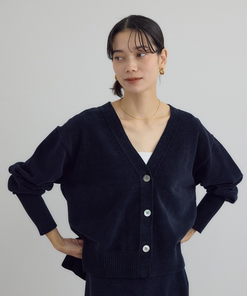 SALON adam et rope'（サロン アダム エ ロペ） カーディガン Vネック