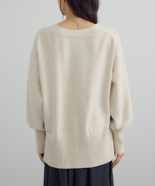 SALON adam et rope'（サロン アダム エ ロペ） カーディガン Vネック