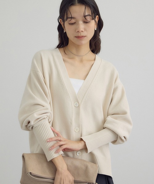 SALON adam et rope'（サロン アダム エ ロペ） カーディガン Vネック