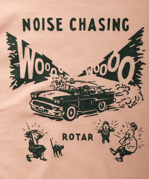 「ROTAR」 半袖Tシャツ LARGE オフホワイト メンズ_画像2