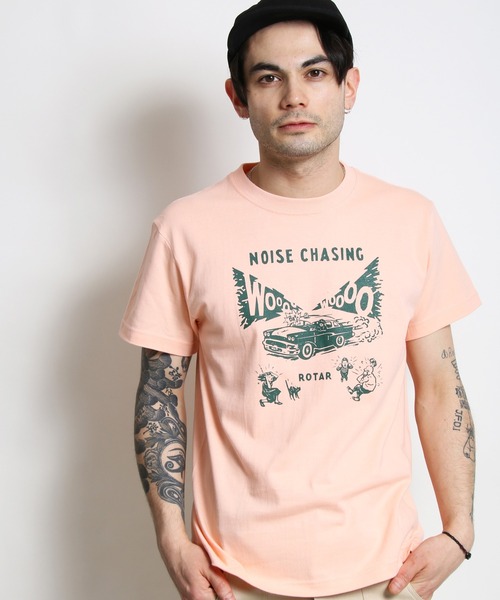 「ROTAR」 半袖Tシャツ LARGE オフホワイト メンズ_画像9