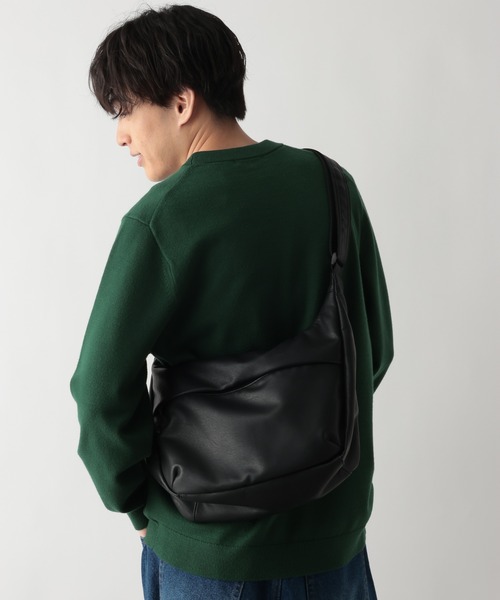 GLOBAL WORK（グローバルワーク） ショルダーバッグ 軽量PU7ポケット