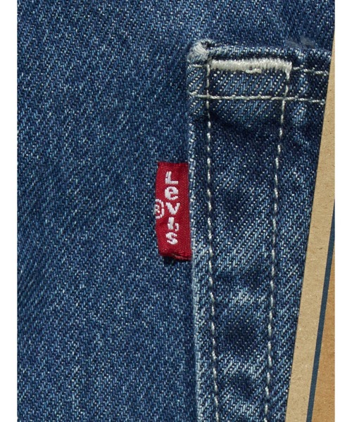 Levi's（リーバイス） オーバーオール L ダークインディゴブルー