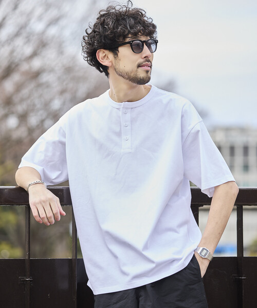 FREAK'S STORE（フリークスストア） ヘンリーネック tシャツ 速乾 限定