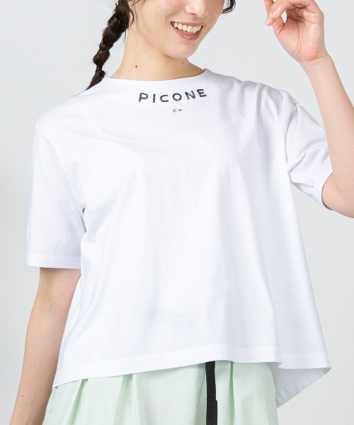 STUDIO PICONE（スタジオピッコーネ） tシャツ 立体刺繍UV冷感プル