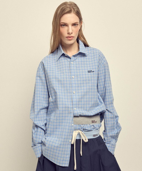 Mardi Mercredi（マルディメクルディ） ブラウス シャツ COTTON SHIRT