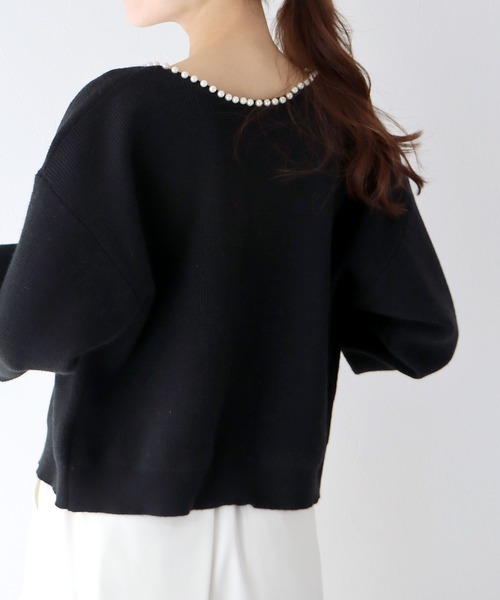 「BLUEEAST」 ニットカーディガン MEDIUM ピンク レディース_画像8