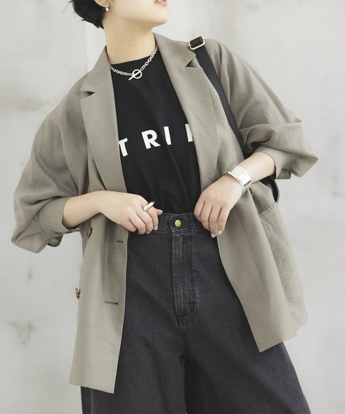 「journal standard L'essage」 ジャケット FREE ネイビー レディース_4