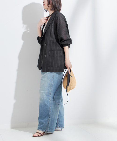 「journal standard L'essage」 ジャケット FREE ネイビー レディース_6