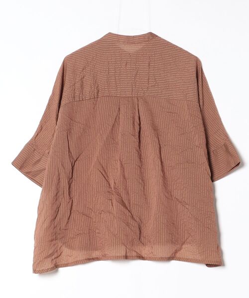 「KBF」 半袖ブラウス ONE オレンジ レディース_画像2