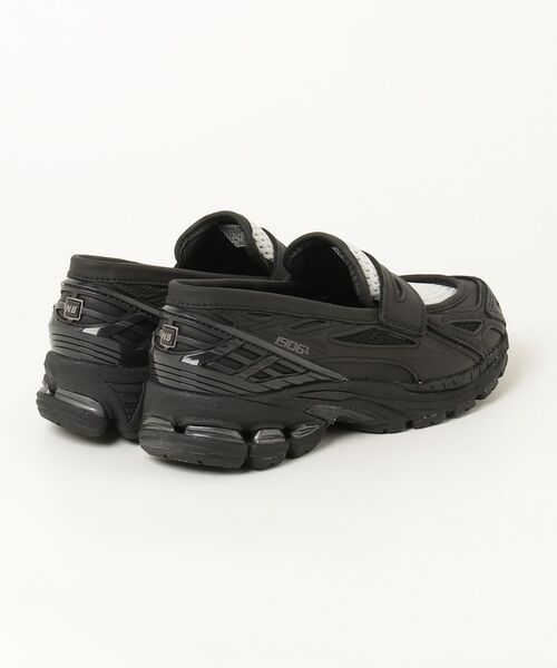 New Balance（ニューバランス） ローファー 23.5cm ブラック×ホワイト
