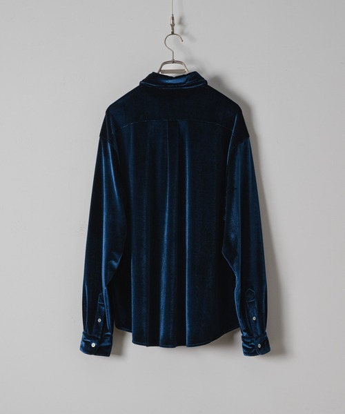 「Casper John」 長袖シャツ MEDIUM ブラック メンズ_画像3