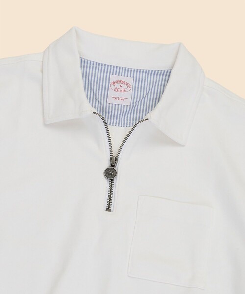 新品未使用 Brooks Brothers ポロシャツ XL BROOKS BROTHERS（ブルックスブラザーズ） ポロシャツ 半袖 スウェード