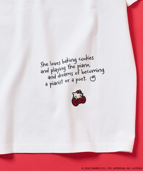 FREAK'S STORE（フリークスストア） tシャツ 半袖 HELLO KITTY × SMAST