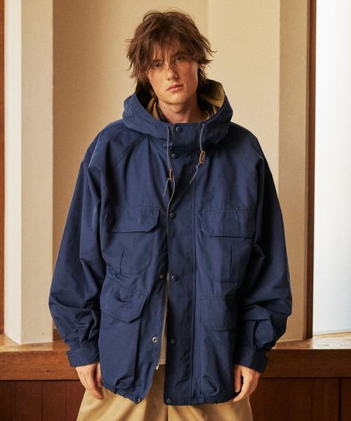 「FREAK'S STORE」 マウンテンパーカー SMALL オリーブ メンズ_画像4