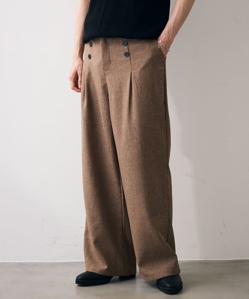 Shoowtime（ショウタイム） スラックス Classic gurkha tuck slacks