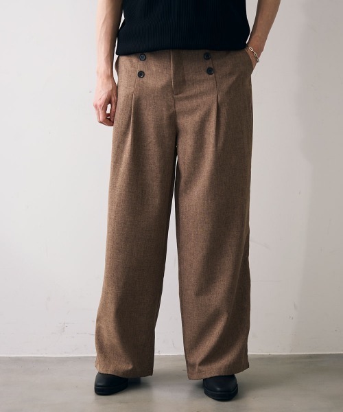 Shoowtime（ショウタイム） スラックス Classic gurkha tuck slacks