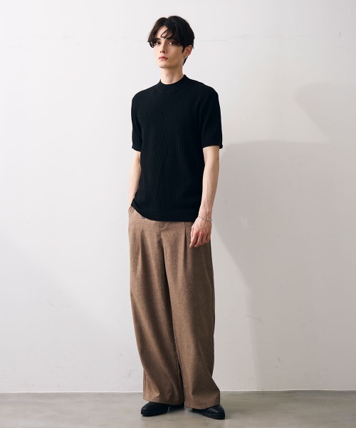 Shoowtime（ショウタイム） スラックス Classic gurkha tuck slacks