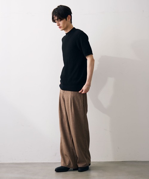 Shoowtime（ショウタイム） スラックス Classic gurkha tuck slacks