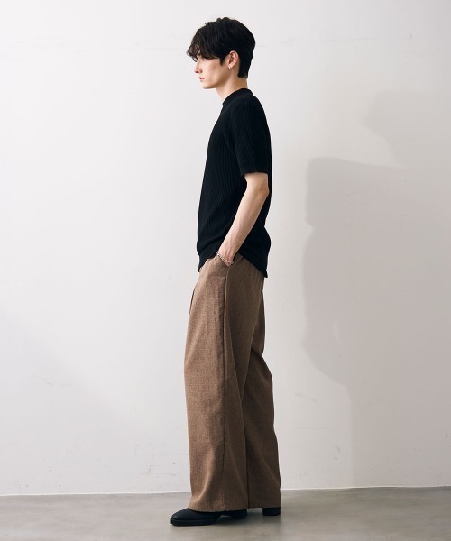 Shoowtime（ショウタイム） スラックス Classic gurkha tuck slacks