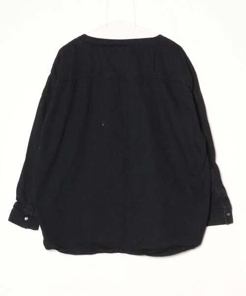 「SHAREEF」 長袖Tシャツ 1 ブラック メンズ_画像2