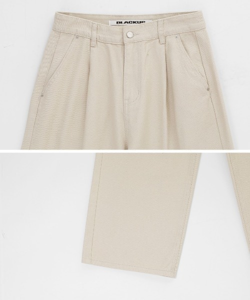 「BLACKUP」 チノパンツ SMALL ベージュ レディース_画像2