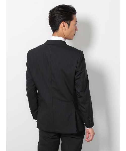 「Perfect Suit FActory」 スーツ A5 ブラック メンズ_画像4
